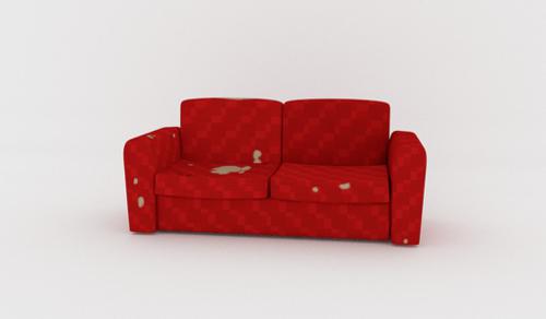 Sofa - Tartan fabrics preview image